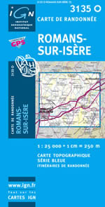 Carte IGN Top 25 n3135 OT