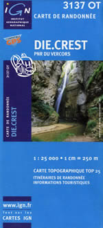 Carte IGN Top 25 n3137 OT