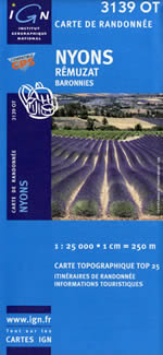 Carte IGN Top 25 n3139 OT