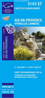 Carte IGN Top 25 n3143 ET