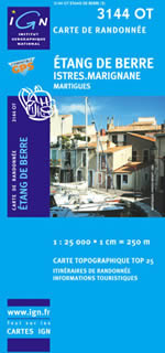 Carte IGN Top 25 n3144 OT