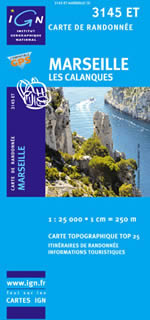 Carte IGN Top 25 n3145 ET