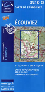 Carte IGN Top 25 n3210 OT