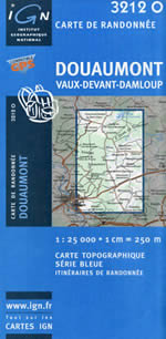 Carte IGN Top 25 n3212 OT