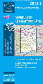 Carte IGN Top 25 n3213 ET