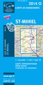 Carte IGN Top 25 n3214 OT