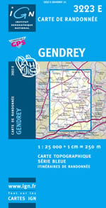 Carte IGN Top 25 n3223 ET