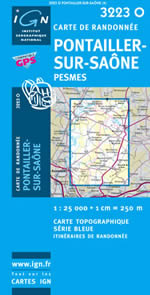 Carte IGN Top 25 n3223 OT
