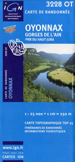 Carte IGN Top 25 n3228 OT