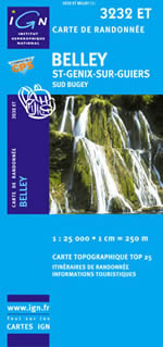 Carte IGN Top 25 n3232 ET