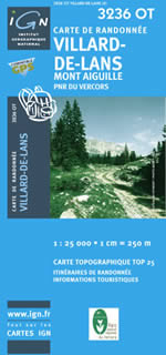 Carte IGN Top 25 n3236 OT