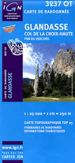 Carte IGN Top 25 n3237 OT