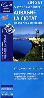 Carte IGN Top 25 n3245 ET