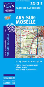 Carte IGN Top 25 n3313 ET