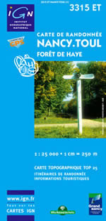 Carte IGN Top 25 n3315 ET