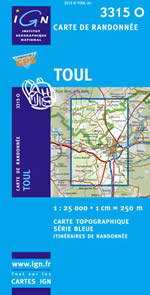 Carte IGN Top 25 n3315 OT