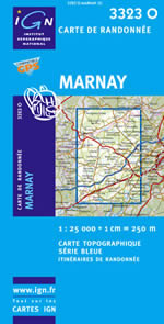 Carte IGN Top 25 n3323 OT