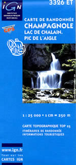 Carte IGN Top 25 n3326 ET