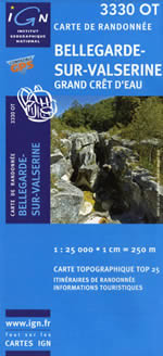 Carte IGN Top 25 n3330 OT