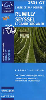 Carte IGN Top 25 n3331 OT