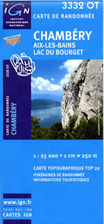 Carte IGN Top 25 n3332 OT