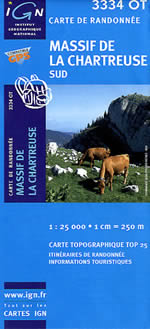 Carte IGN Top 25 n3334 OT
