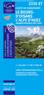 Carte IGN Top 25 n3335 ET