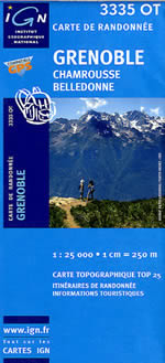 Carte IGN Top 25 n3335 OT