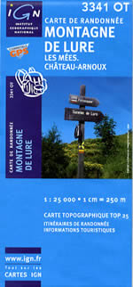Carte IGN Top 25 n3341 OT
