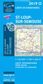 Carte IGN Top 25 n3419 OT