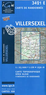 Carte IGN Top 25 n3421 ET