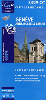 Carte IGN Top 25 n3429 OT