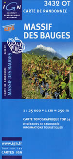 Carte IGN Top 25 n3432 OT