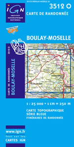 Carte IGN Top 25 n3512 OT
