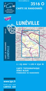 Carte IGN Top 25 n3516 OT