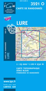 Carte IGN Top 25 n3521 OT