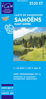 Carte IGN Top 25 n3530 ET