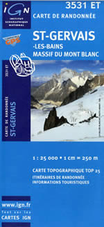 Carte IGN Top 25 n3531 ET