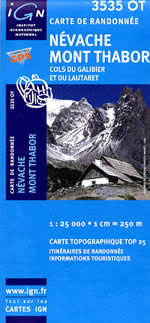 Carte IGN Top 25 n3535 OT