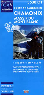 Carte IGN Top 25 n3630 OT