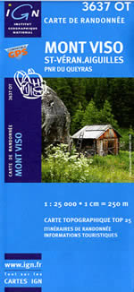 Carte IGN Top 25 n3637 OT
