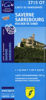 Carte IGN Top 25 n3715 OT