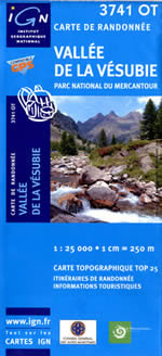Carte IGN Top 25 n3741 OT