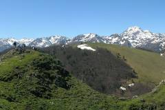 Le Casque du Lhris 1595m depuis Campan