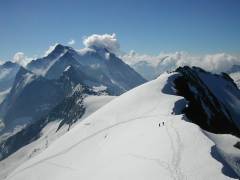 Le Grand Bec (3398m) depuis Champagny de Haut