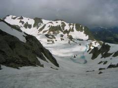Lac et pic de la Montagnette, lac du Maille
