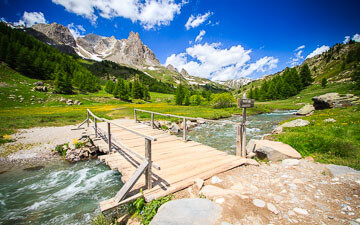 Les randonn�es dans les Alpes