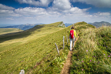 Les randonn�es dans le Massif Central