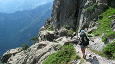 Article Randonner en Corse