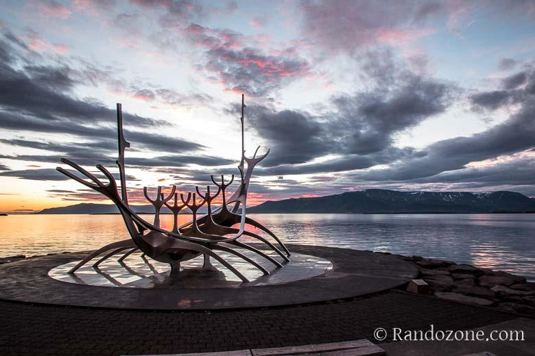 Sólfar : voyageur du soleil à Reykjavik